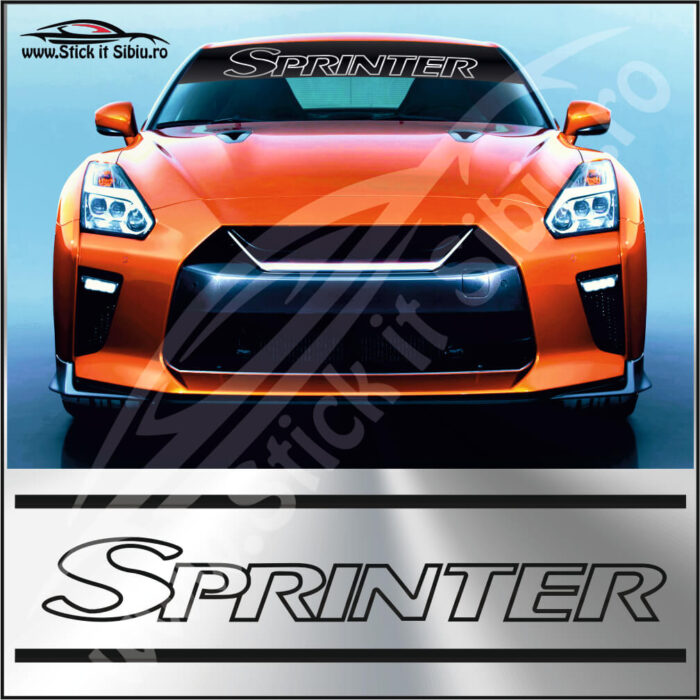 Parasolar Sprinter - Stickere Auto