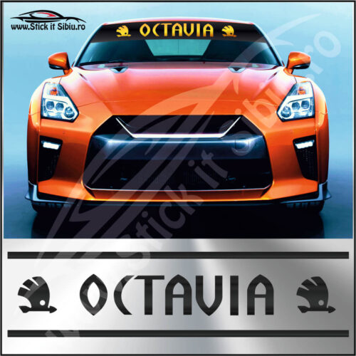 Parasolar Skoda Octavia - Stickere Auto