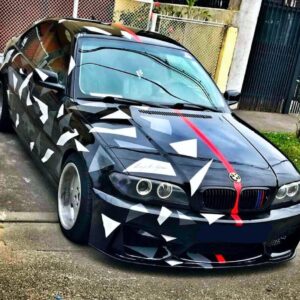 Pachet Camuflaj Geo Winter Prime V2 - Stickere Auto