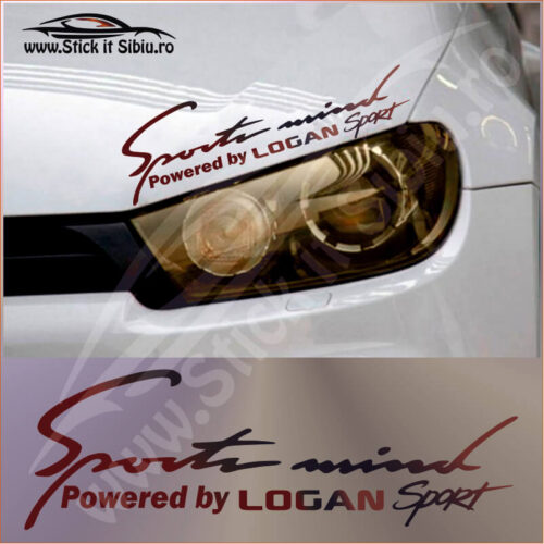 Sticker Far-Sports Mind-Logan - Stickere Auto