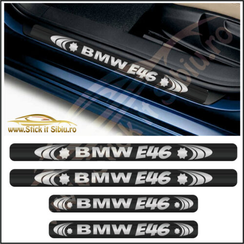 Set Protectie Praguri BMW E46-Model 3 - Stickere Auto