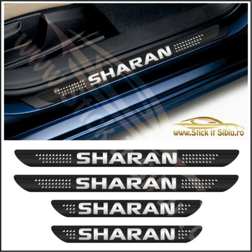 Set Protectie Praguri Volkswagen Sharan-Model 6 - Stickere Auto