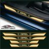 PRAG-545 Set Protectie Praguri Opel – Stickere Auto din Folie Autocolantă | Rezistent Apă + UV