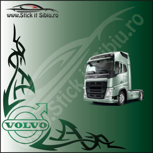 Stickere Geam TIR-Camion Volvo Model 27 - Stickere Auto