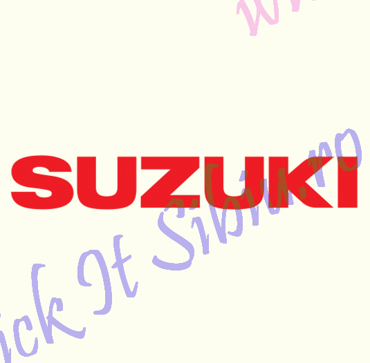 Suzuki Logo - Stickere Auto