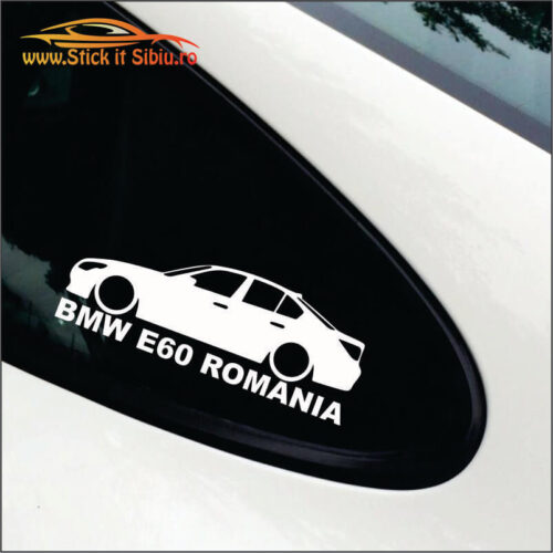 Bmw E60 Romania - Stickere Auto