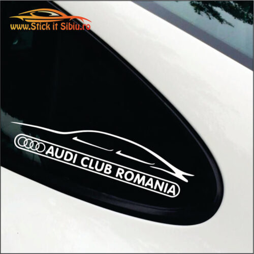 Audi Club Romania - Stickere Auto