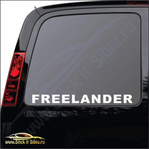 Land Rover Freelander - Stickere Auto