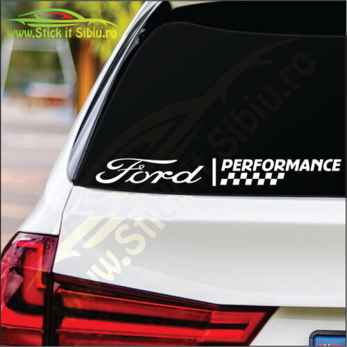 Ford Performance Model 2 - Stickere Auto