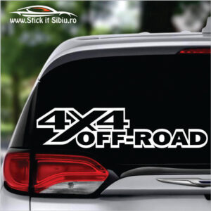 CST-611 4x4 Off Road-Model 7 - Stickere Off Road | Rezistent Apă + UV