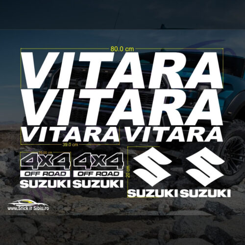 Set Suzuki Vitara – Stickere Auto – Off Road