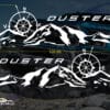 Set Stickere Dacia Duster V2 - Stickere Auto - Off Road