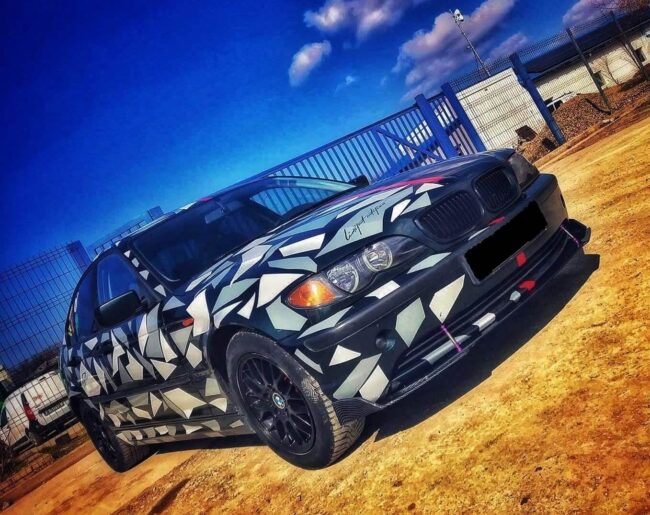 Pachet Camuflaj Geo Winter Prime V5 - Stickere Auto