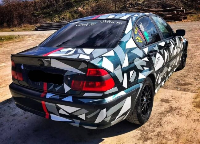 Pachet Camuflaj Geo Winter Prime V5 - Stickere Auto