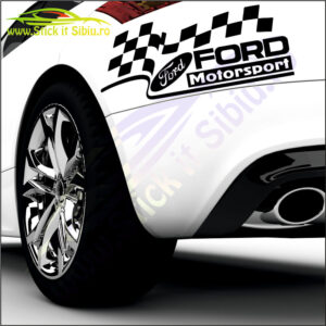 Ford Motorsport - Stickere Auto