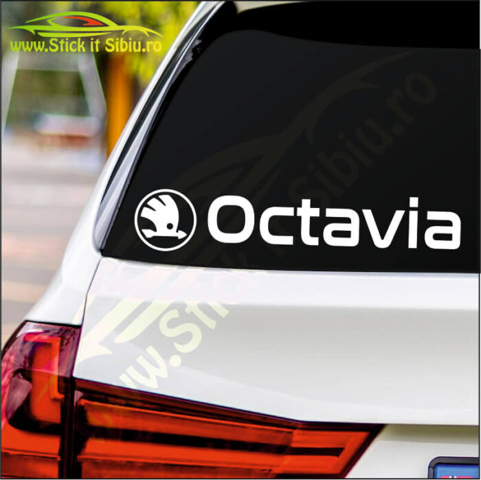 Skoda Octavia Logo - Stickere Auto