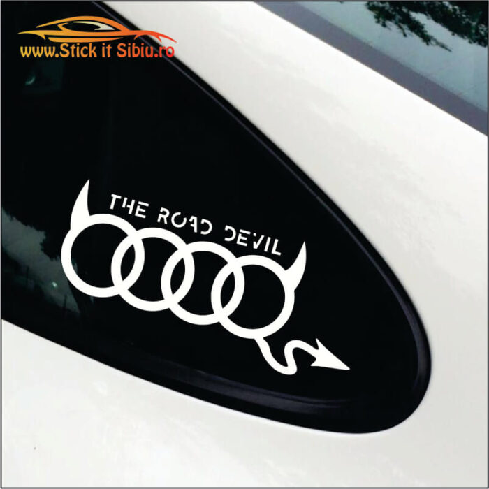 Audi The Road Devil - Stickere Auto