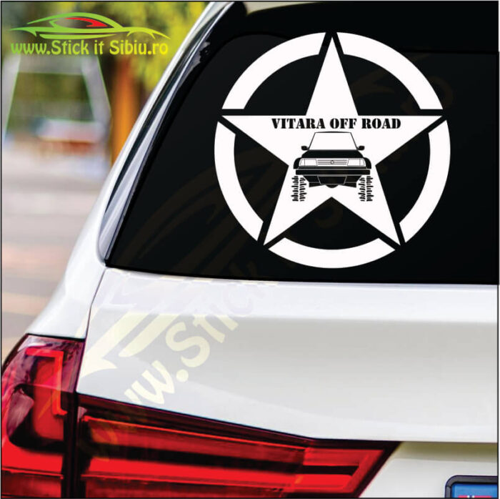 US. Star Vitara Off Road - Stickere Auto