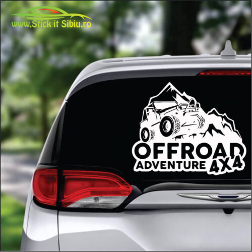 Off Road Adventure 4x4 - Stickere Auto