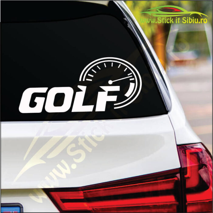 Golf - Stickere Auto