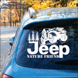 Jeep Nature Friend - Stickere Auto