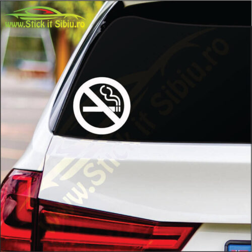 Fumatul Interzis - Stickere Auto