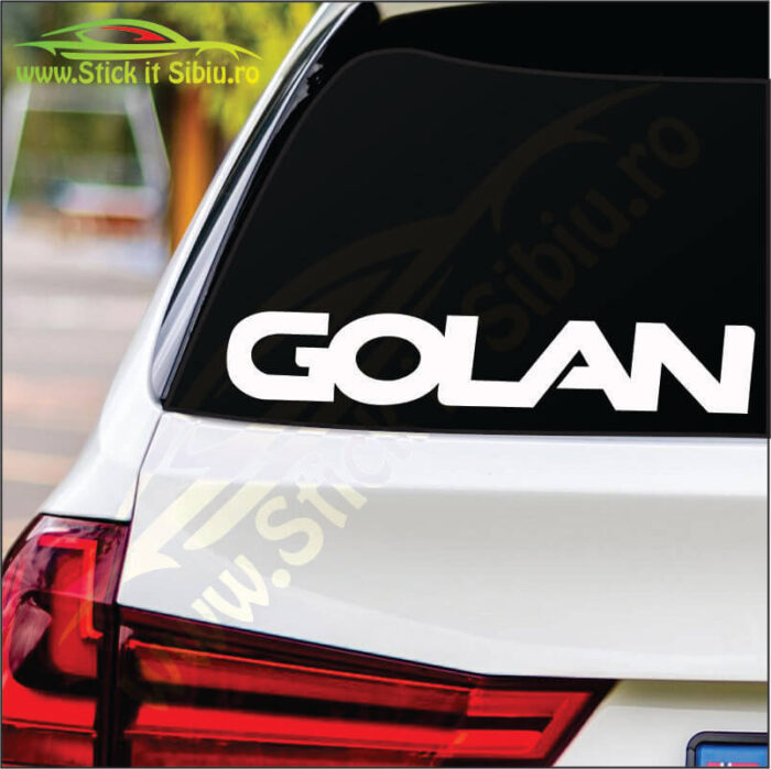Dacia golan - Stickere Auto