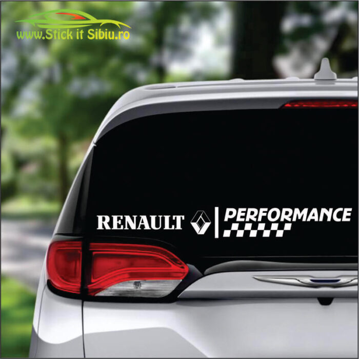 Renault Performance - Stickere Auto