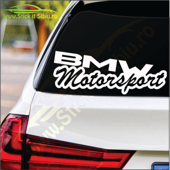 Bmw Motorsport - Stickere Auto