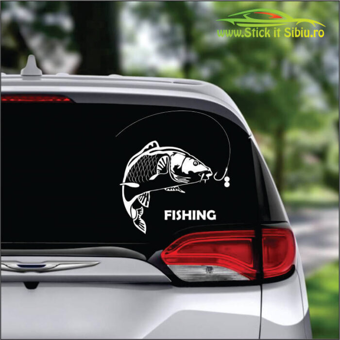 Fishing - Stickere Auto