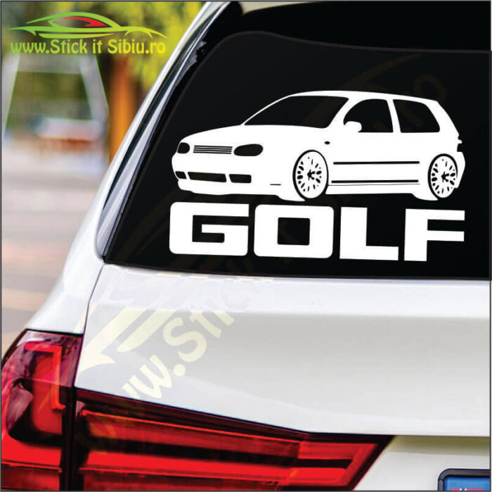 Volkswagen Golf Mk 4 - Stickere Auto