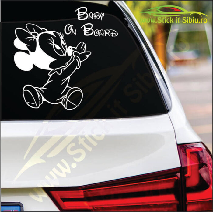 Baby On Board - model 44 - Stickere Auto