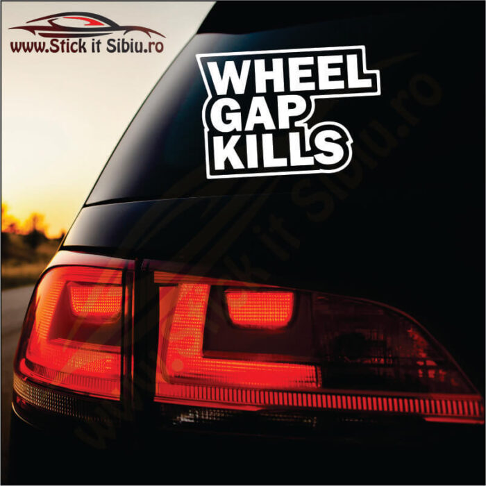 Wheel Gap Kills - Stickere Auto