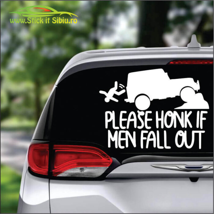 Please Honk - Stickere Auto