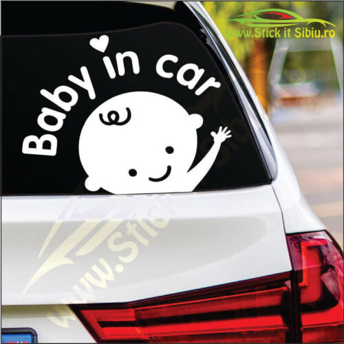Baby In Car - Stickere Auto