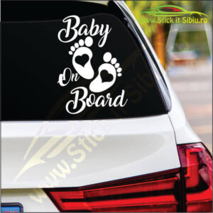 Baby On Board - Stickere Auto