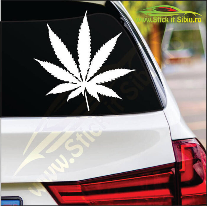 Marijuana - Stickere Auto