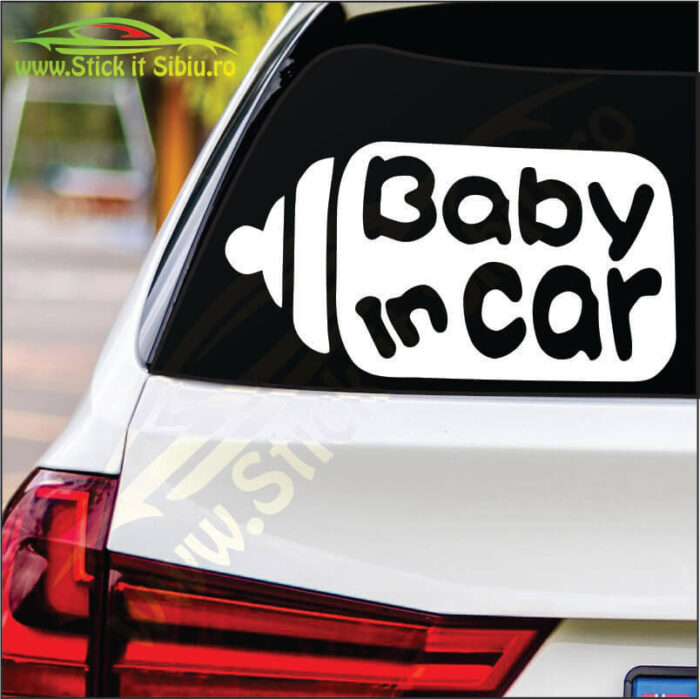Baby In Car - Stickere Auto