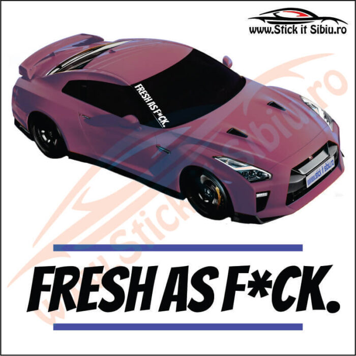 Fresh As… - Stickere Parbriz