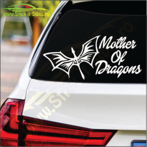 Mother Of Dragons - Stickere Auto