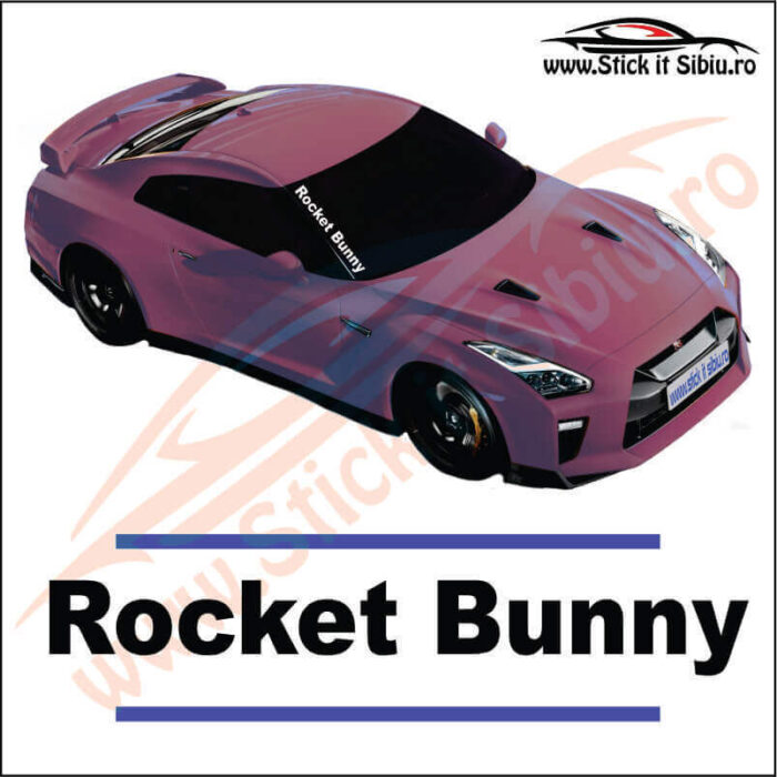 Rocket Bunny - Stickere Parbriz
