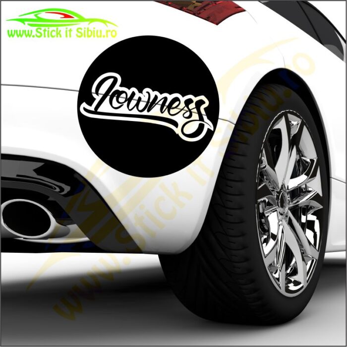 Lowness - Stickere Auto