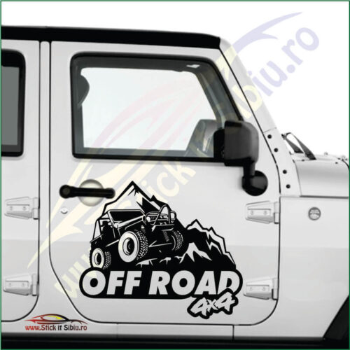 Off Road 4x4 - Stickere Auto