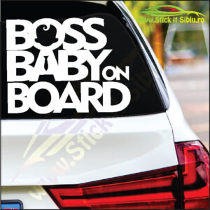 Boss Baby On Board - Stickere Auto