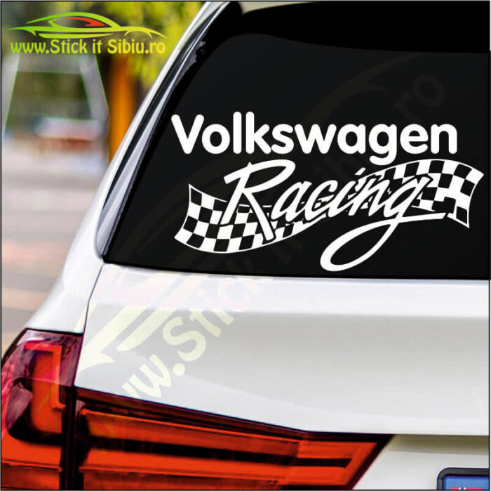 Volkswagen Racing-Model 1 - Stickere Auto