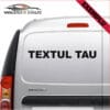 Sticker Sticker Firma Personalizat - 1 Rand - StickIt