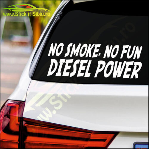 No Smoke No Fun - Stickere Auto