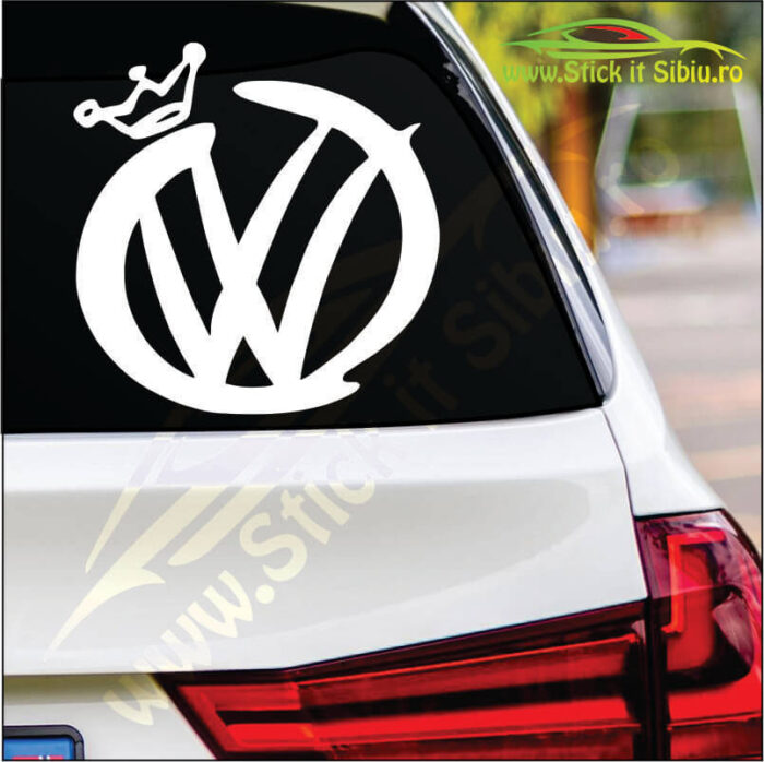 Volkswagen King - Stickere Auto