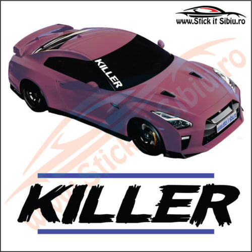 Killer - Stickere Parbriz