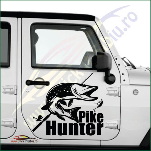 Pike Hunter - Stickere Auto